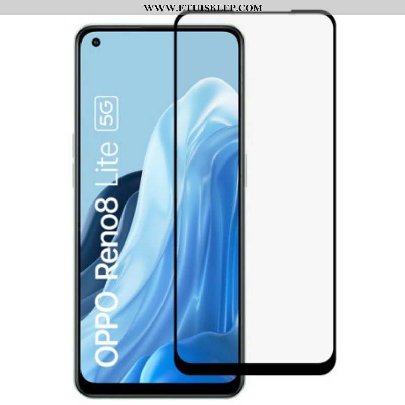 Czarne Szkło Hartowane Contour Do Oppo Reno 8 Lite